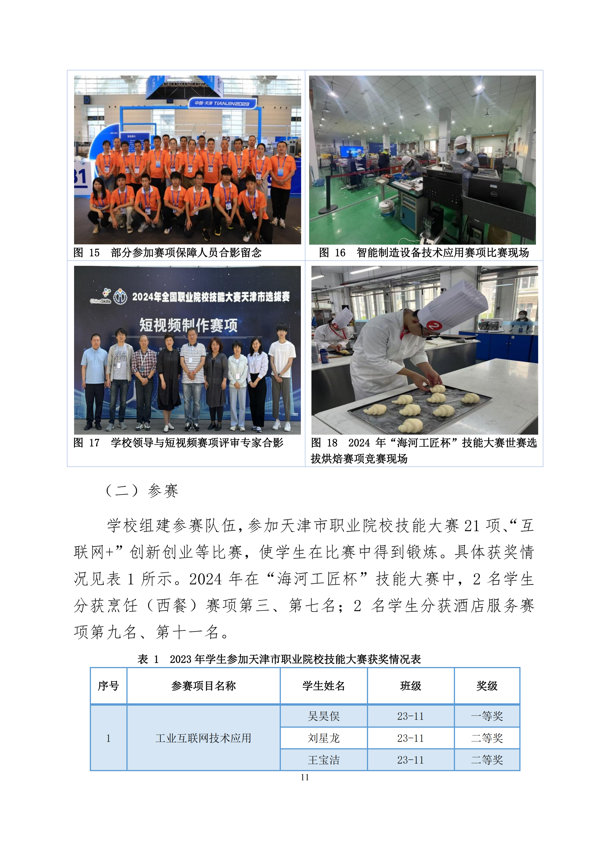 天津市经济贸易学校中等职业教育质量年度报告（2024）(图24)